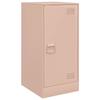 VidaXL Buffet Pink 34.5x39x73 Cm Steel, Cabinet, Cupboard, Highboard, Sideboard, Storage Cabinet, Organizer 841710
