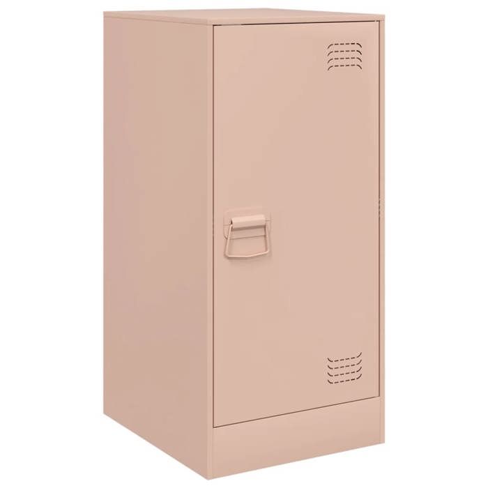 VidaXL Buffet Pink 34.5x39x73 Cm Steel, Cabinet, Cupboard, Highboard, Sideboard, Storage Cabinet, Organizer 841710