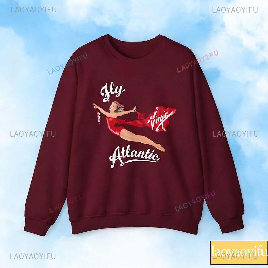 Fly Atlantic Princese Diāna Džemperi Retro