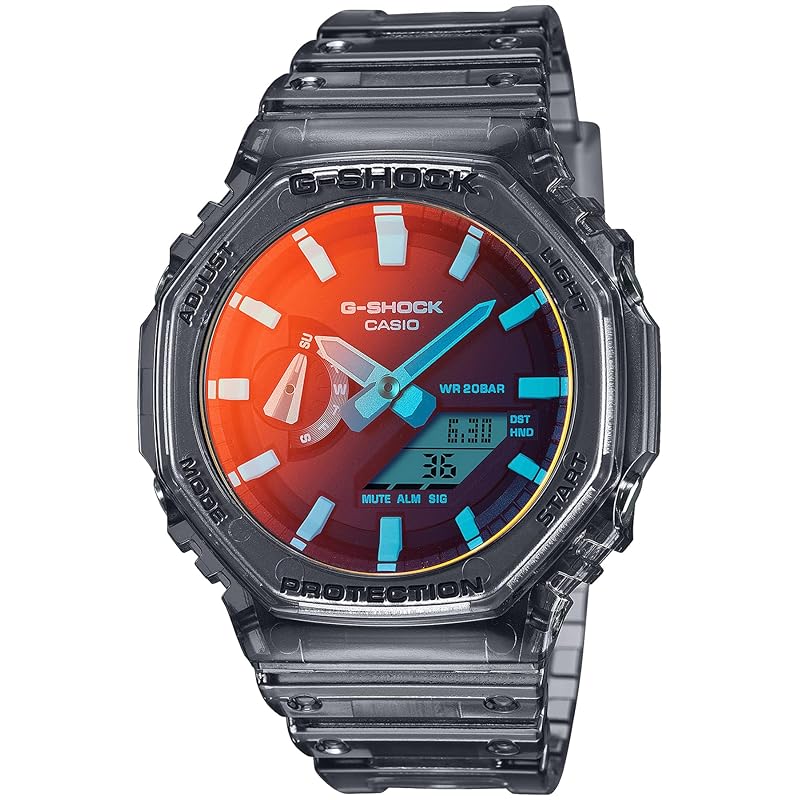 

[Casio] часы G-Shock []BEACH TIME LAPSE Series GA-2100TLS-8AJF мужские серые скелетонированные
