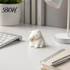 Face-covering Cat Design Ornament, 3D Printed Decompression Decoration, Matte Texture Mood-lifting Figure Face Covering for Desktop Decor