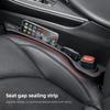 2PCS Car Seat Gap Anti-leak Stopper Strip Storage Organizer  For Mercedes Benz AMG GLC W203 W206 W220 W205 W211 W212 W201 W210 II2