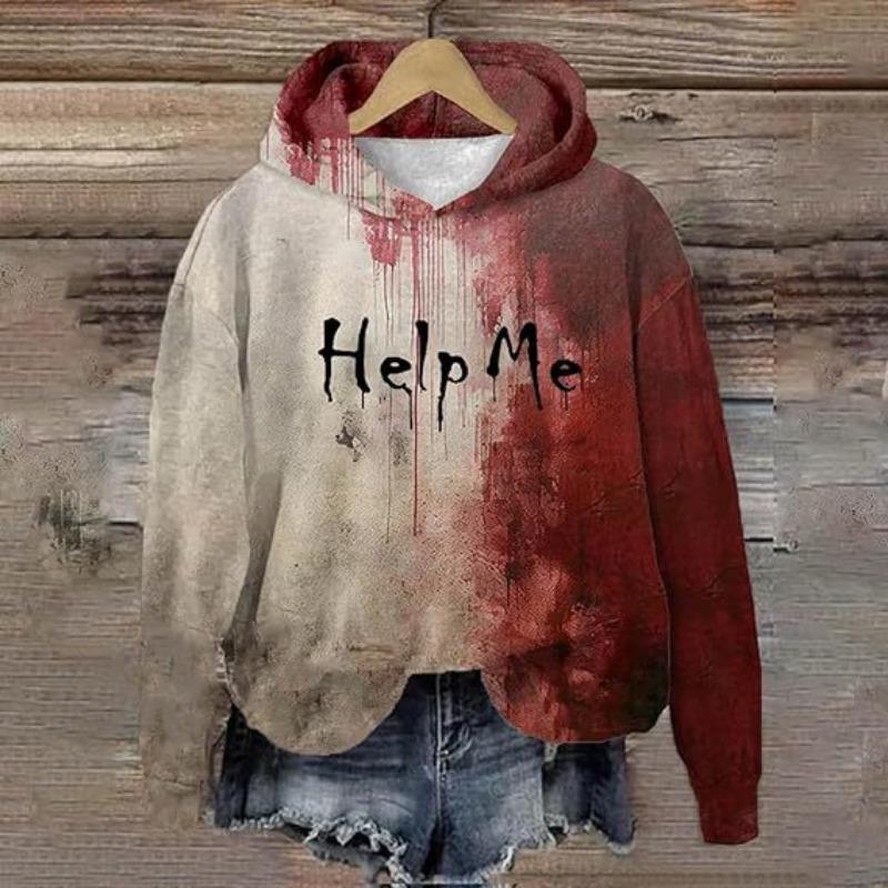 Spring And Autumn Fashion Men's Hoodie Bloody Cosplay 3D Print Hoodies Street Casual Boy Sweatshirt Women's Oversized Top Clothing