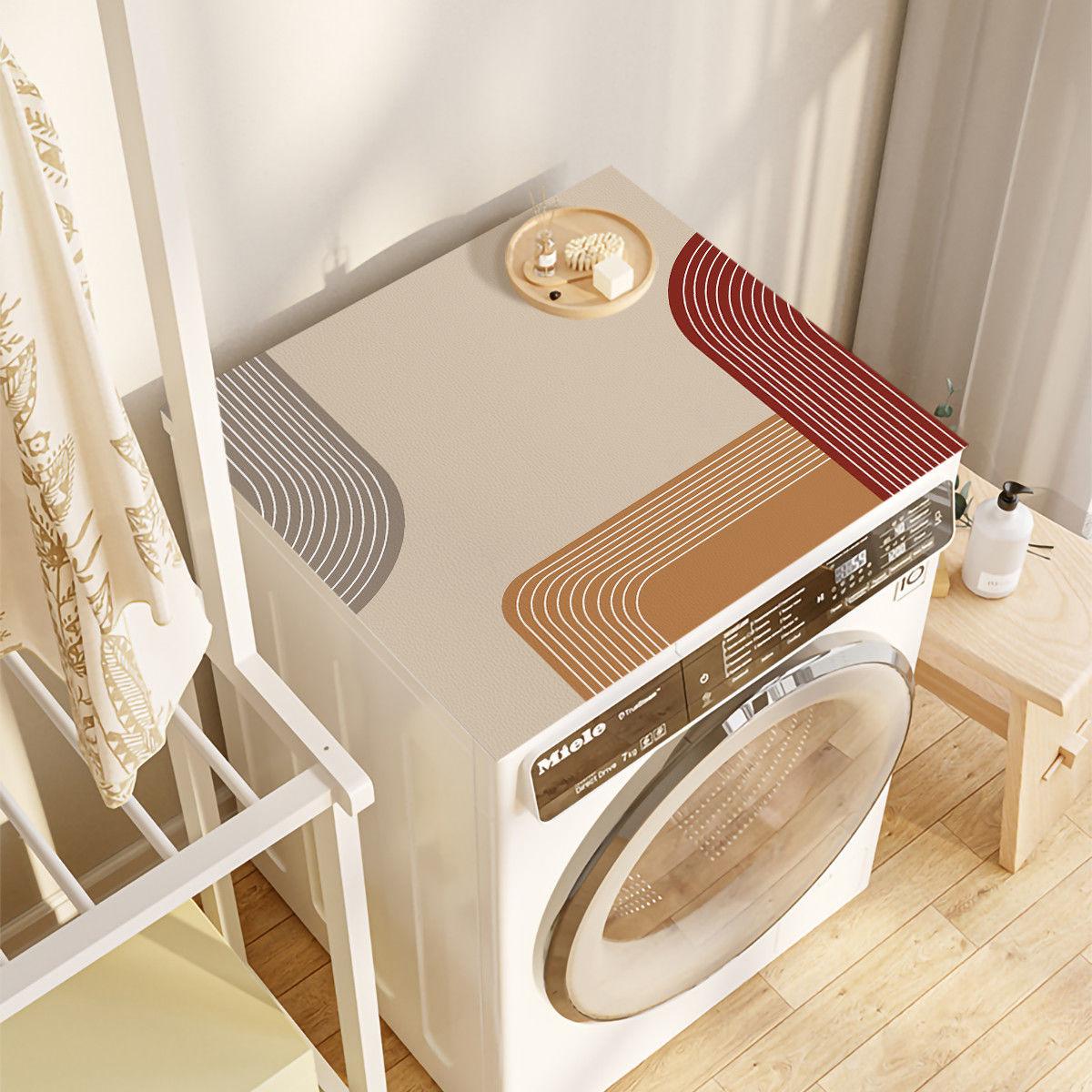 

Водонепроникний захист від сонця Чохли для пральних машин Пилозахисні килимки Мікрохвильова піч Холодильник Багатофункціональний декоративний протектор 60x60cm