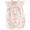 DAVE & BELLA Baby Girls' Chinese Style Lyocell Summer Romper