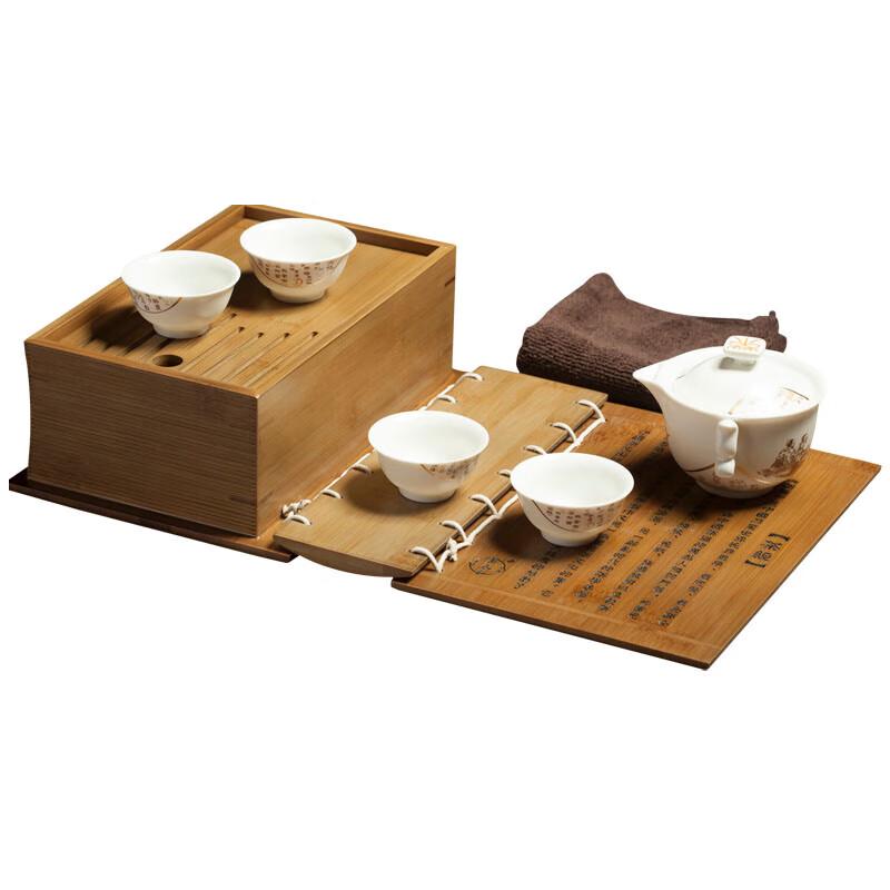 Wanchunhe Bogutongjin Ceramic Kung Fu Tea Set