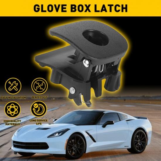 For 1997-2013 Corvette Chevrolet Glove Box Latch Black Handle 15924032 10328822