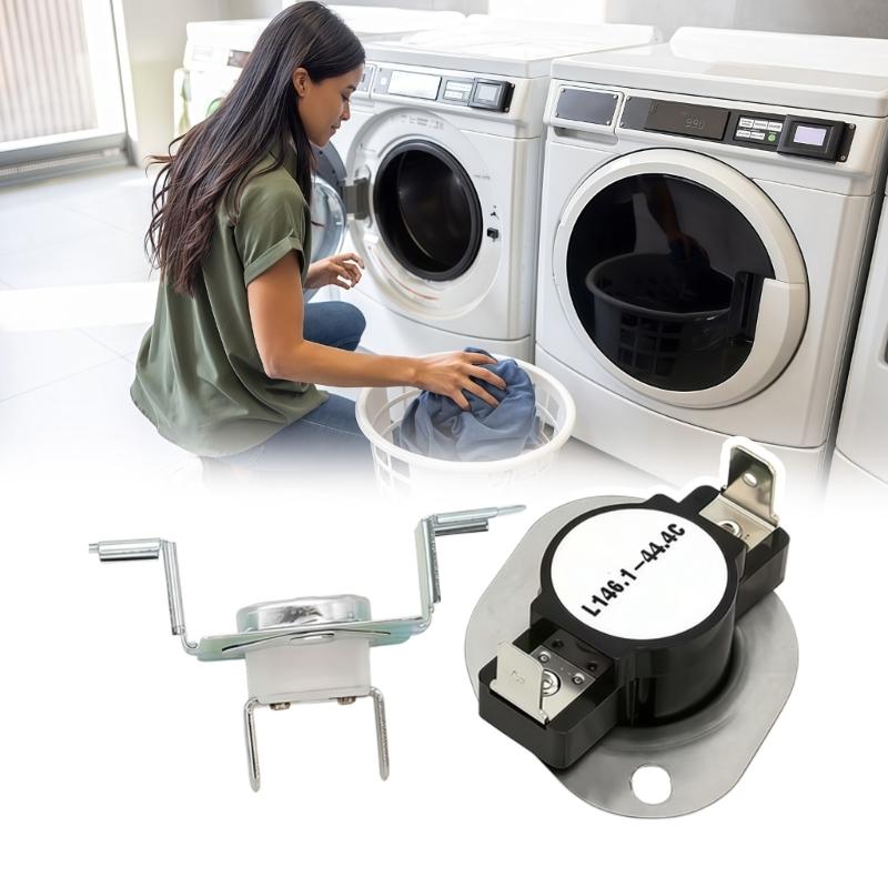 Universelles Wäschetrockner Thermosicherungs-Kit Mit Hochtemperaturschaltern 279973 Elektrischer Trockner Ersatzsicherung Trocknerteile Einfach zu Bedienen