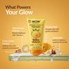 WOW Skin Science Japanese Yuzu + Vitamin C with Ceramide Brightening Face Wash | 500x Vitamin C | For Strengthened Glowing Skin | Paraben-Free Ge