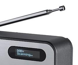 Digitální rádio DAB+(Digitální rozhlasové vysílání) Thomson RT225DAB  , Thomson