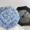 1 Stück Regenschirm mit Blumenmuster - 8 Speichen verstärkt, Automatik-Öffnung, Leicht & Langlebig, Niedliches Modeaccessoire für den Außenbereich, Strand oder Freizeit, Strand U