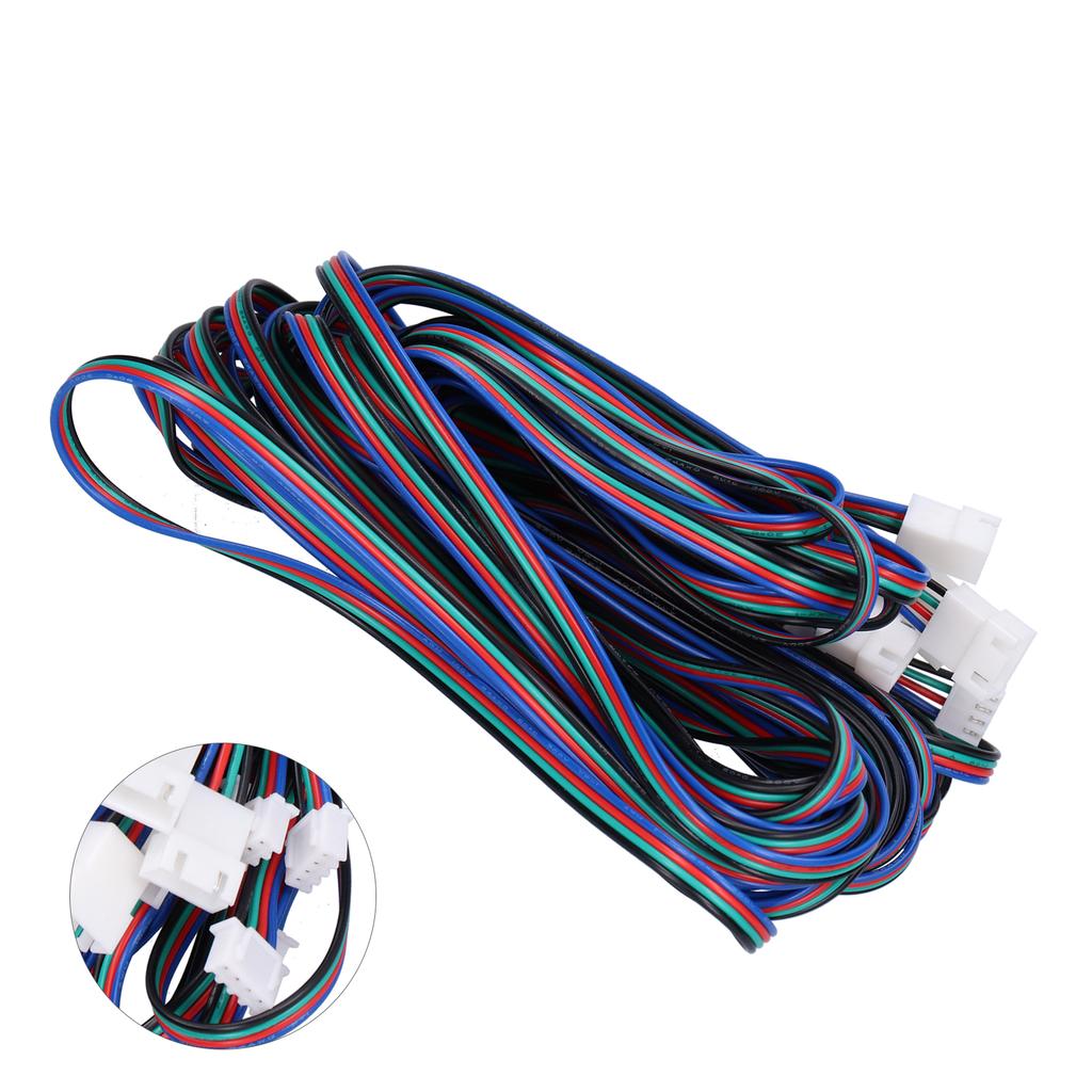 5Pcs Motor Extension Cord Male to Female Voron 2.4 Extruder Cable for Charging Plug