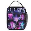 Full Printed Lunch Bag Diy Printed Kpop Witch Hunters Student Peripheral Large Capacity Lunch Box Bag Ice Pack