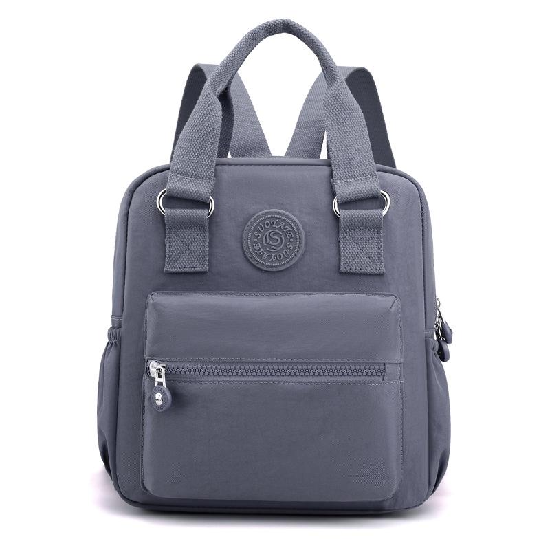 Schoolbag Fashion Trend Women's Backpack Large Capacity 11 Colors Optional Travel Leisure Portable Backpack Commuter Bag