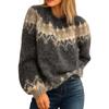 Women's Winter Casual Loose Mohair Chunky Knit Sweater