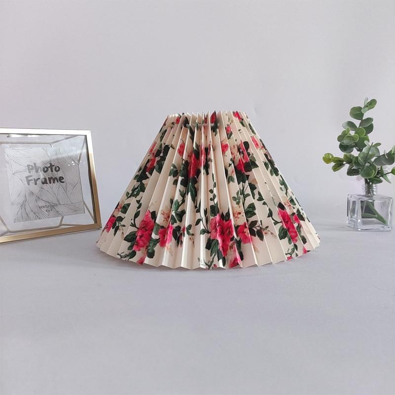Japanischer Tischlampenschirm im Yamato-Stil, Vintage-Stofflampenschirme für Tischlampen, Schlafzimmer, Arbeitszimmer, Tatami-Plissee-Lampenschirme