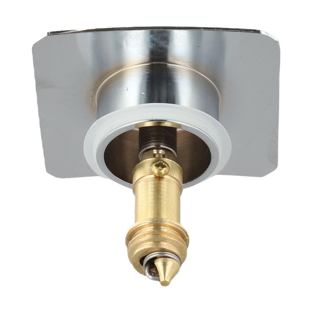 Easily Operable 66mm Click Clack Brass Basin Drain Cover for Bathrooms