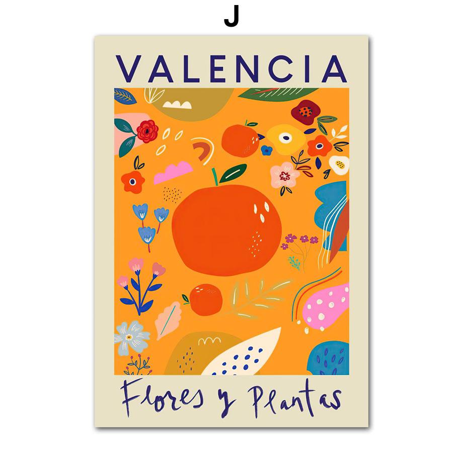 Nordic Poster Und Drucke Abstrakte Bunte Blume Vase Vintage Wand Kunst Leinwand Malerei Wand Bilder Für Wohnzimmer Dekor