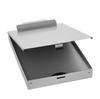 Amazon Basics Clipboard Storage, 3 Tiers, Metallic Silver