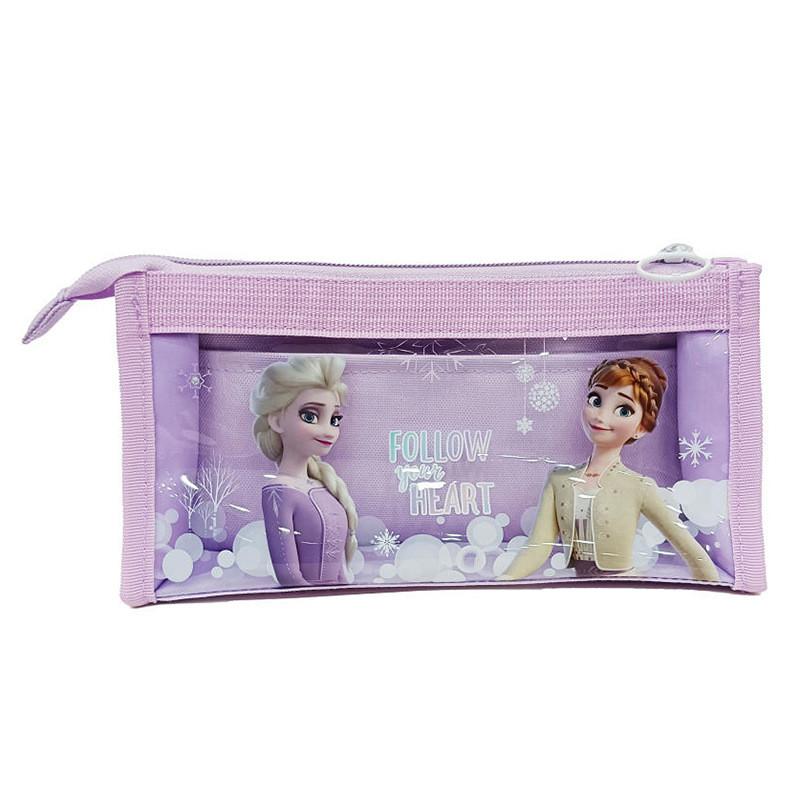 Lotso Student Pencil Case With Large Capacity And Durable Polyester For Girls