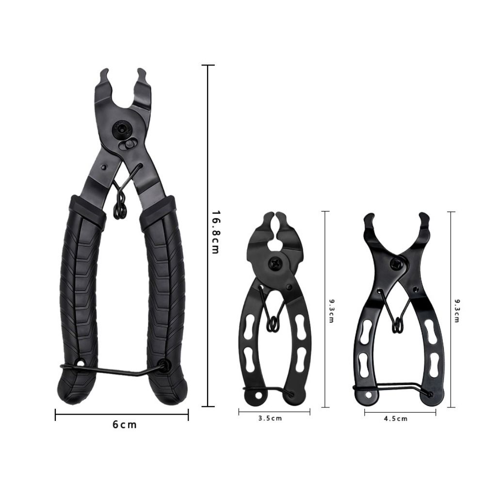 3 Set Two-Way Arc Bicycle Chain Pliers Carbon Steel Bike Chain Clamp  Mountain Bike