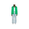 Adidas Originals Adicolor Classics Firebird Track Jacket With Striped Logo Print Men Tops Green IU0762