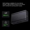 Magnetic Mount USB 2.0 Hub With 4Port Expansion And Enhances Plastic Circuitry USB 2.0 Splitter For Smooth Operation