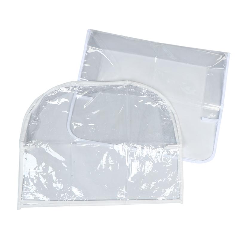 1Pcs Salon Chair Cover Pvc Clear Hairdressing Chair Covers Protectors Universal Waterproof Barber Chair Back Covers Round/Square