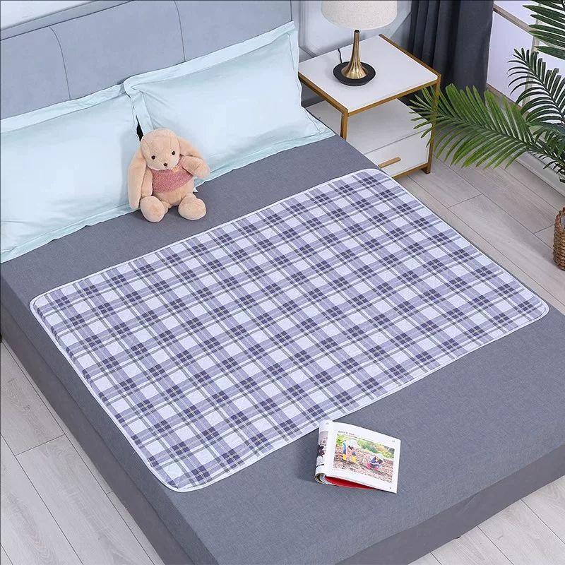 Waterproof Bed Pee Pad Washable Absorbent Mattress Protector For Kids Elderly Underpad Leakproof Bed Sheet Sofa Bed Wetting Mat