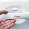 AQN2   Juego de 4 pegatinas transparentes para manijas de coche, pegatinas para puertas de coche, para Toyota Corolla Camry Rav4 Yaris