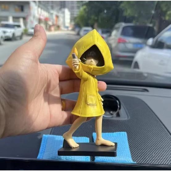 17cm Little Nightmares Anime Figurine Action Toy - Collectible Six Figure Mono For Kids Christmas Decoration Gift Hot Game Model