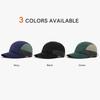 Retro 5-panel Quick-drying Baseball Cap Soft Brim Plaid Running Caps Breathable Peaked Cap  Men