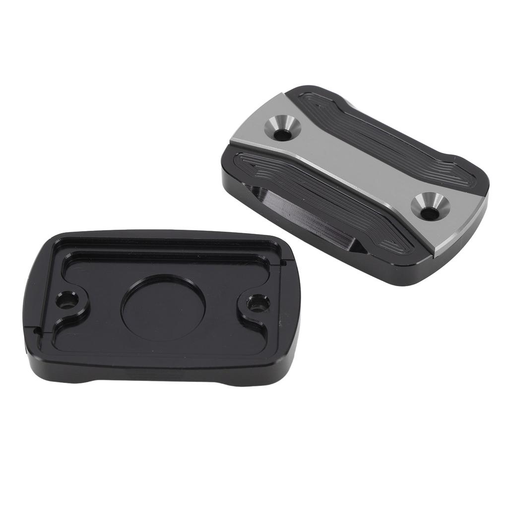 Pair of Motorcycle Brake Fluid Reservoir Cap Aluminium Alloy for XMAX 300 125 250 2017 2023