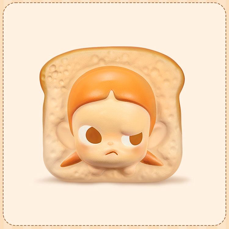 New POP MART Cute Grainy Baked Puffy Collection ZSIGA Slow Rebound Plush Trend Based Products PPMT-2410-0136