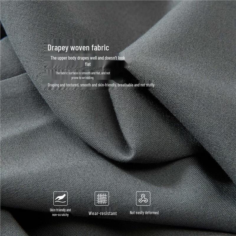 Giordano Women's Elastic Waist Drapey Straight Leg Casual Pants