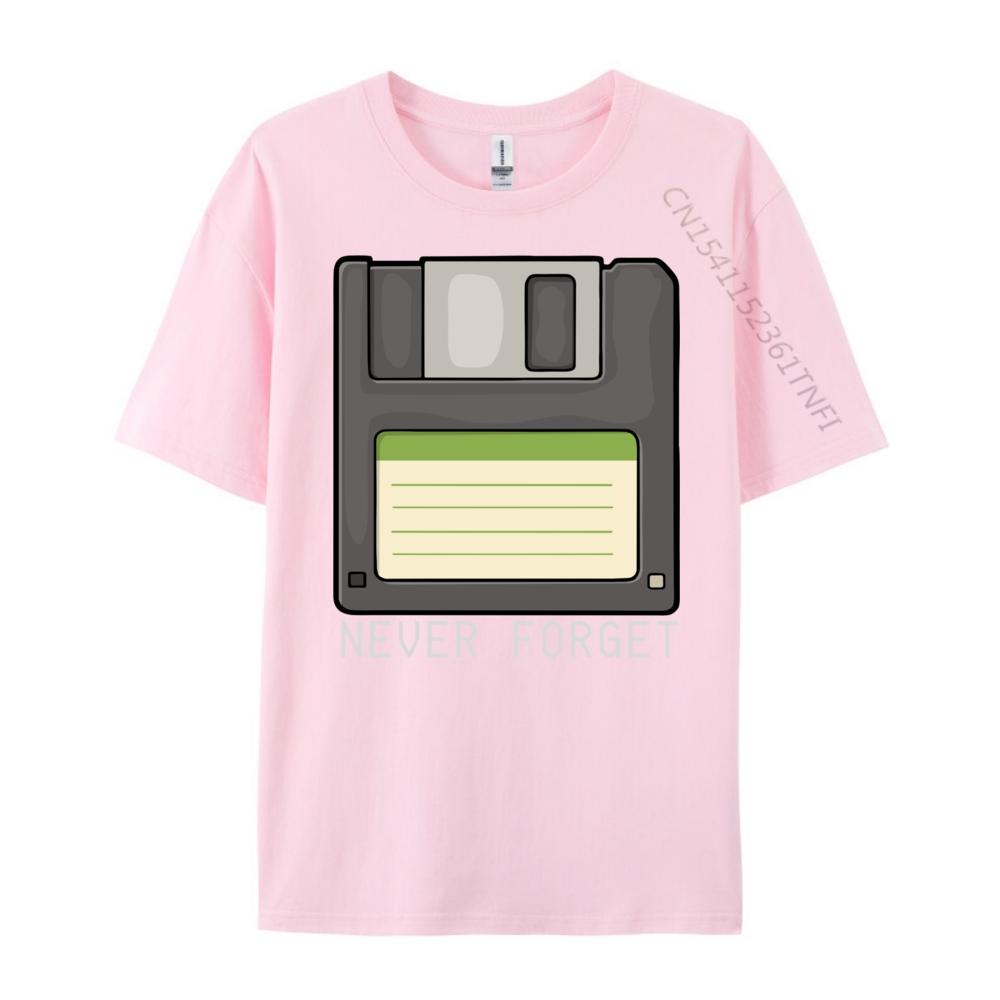 Funny Floppy Disk For Never Forget Computer T Shirt Men 100 Cotton Anime National Flag Day Graphic Tshirts