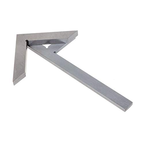 CarAngels Stainless Steel Center Gauge, 70mm Center Square, 45 Square, Stop Square, Right Angle Ruler, 45 Degree Ruler, Center Finder, Carpenter's Ma