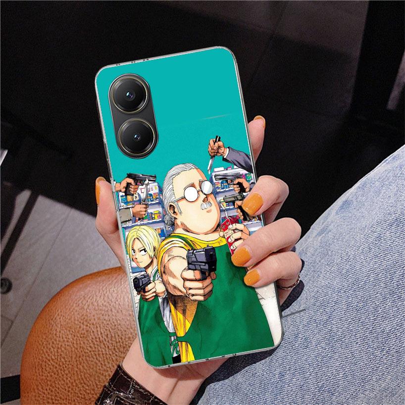 S-Sakamoto Days Phone Case For Xiaomi Poco X7 X6 X5 Pro F7 Ultra Redmi 15C 15 13C 13 12C 12 10 10A 10C 9 9A 9C 9T Cover Poco X7