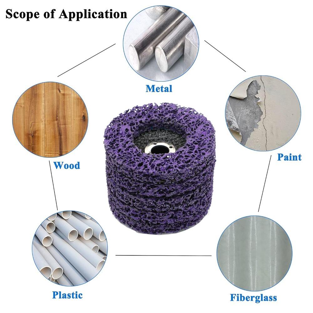 Angle Grinder Strip Discs Paint Stripping Wheel for Removing Rust Oxidation Welds Coating Surface Prep