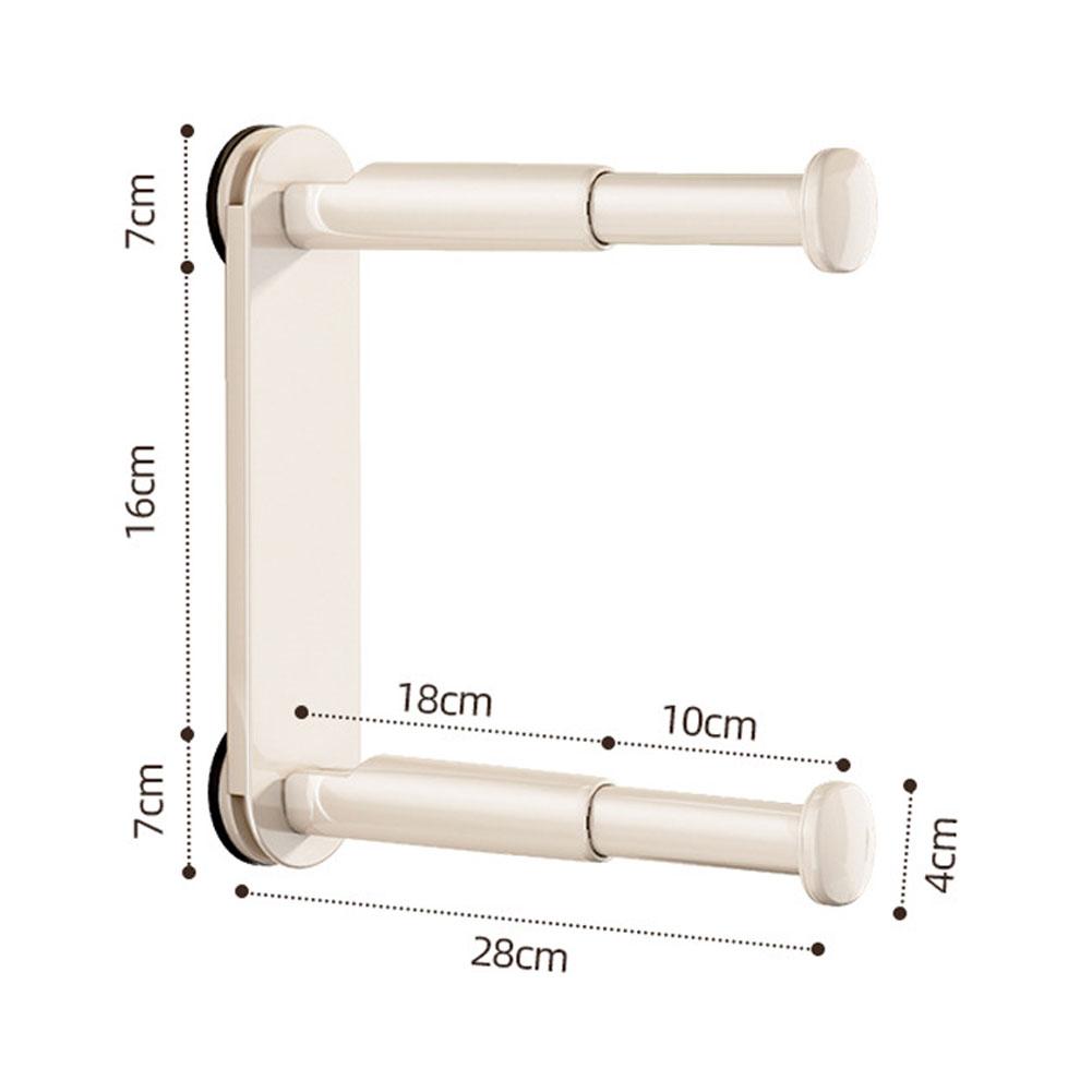 Suction cup clothes hanger organizer for laundry room storage fits adult and child hangers and space-saving design