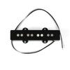 FLEOR Alnico 5 Open Stye J Bass Pickup Neck + Bridge Pickup Set Fit 4 String Electric Bass Guitar Part