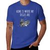 Home Is Where My Degus Are - Adorable and Playful Degu T-Shirt man t shirt cotton graphic tees oversizeds mens clothes