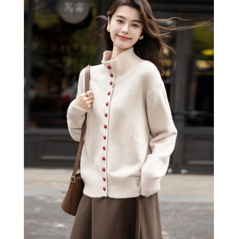 Mocana Women's Casual Long-Sleeve Knit Sweater MKNJD3134