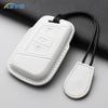 Leather Car Remote Key Case Cover Shell For Volkswagen Vw Magotan Passat B8 Golf For Skoda Superb A7 Key Chain Accessories