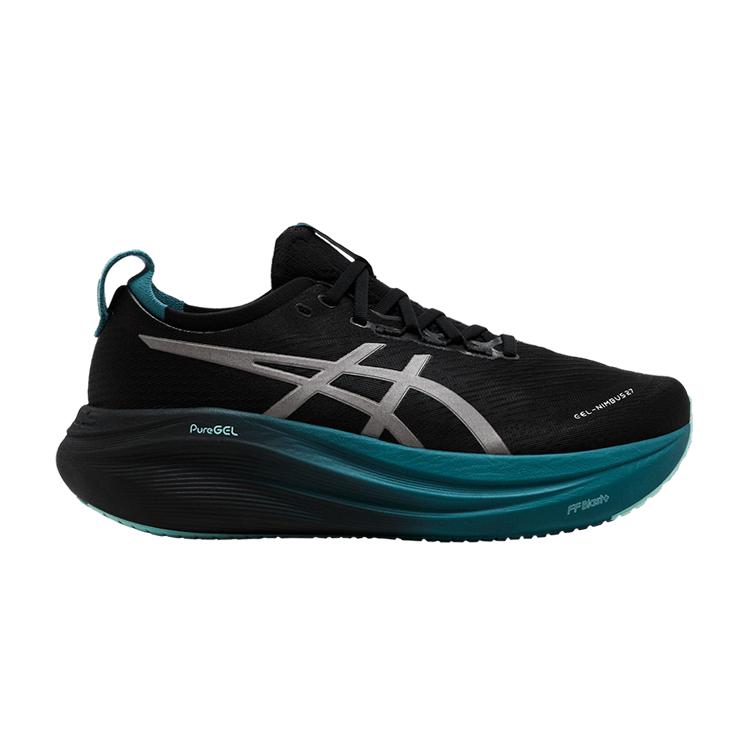 

ASICS Gel Nimbus 27 Lite Show Black Clay Grey Blue Men Sneakers 1011C093-001 44