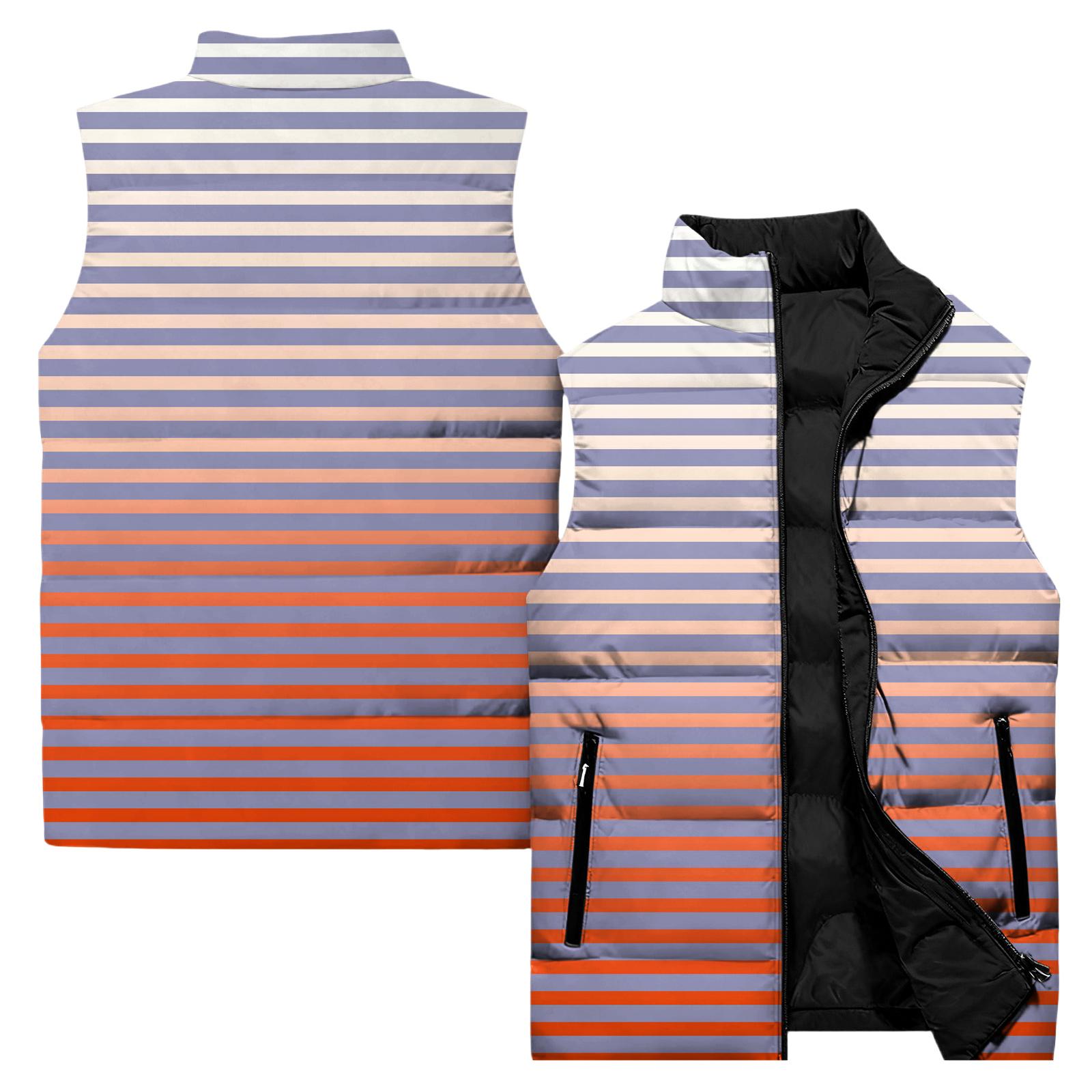 

Женский повседневный и модный жилет без рукавов, обычный узор, хлопковая куртка XXL киноварь