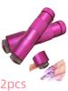 1/2pcs Silicone Press Nail Lamp Handheld Nail Art Drying Lamp with Silicone Stamper Mini Light Therapy Lamp Small and Portable