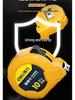 Deli DL9010B High-Precision 10m x 25mm Steel Tape Measure - Retractable, Thickened, Widened, Wear-Resistant Ruler.