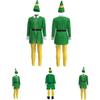 Halloween Elfen Cosplay Kostüm Outfits für Männer Perfekt für Weihnachten und Themenpartys