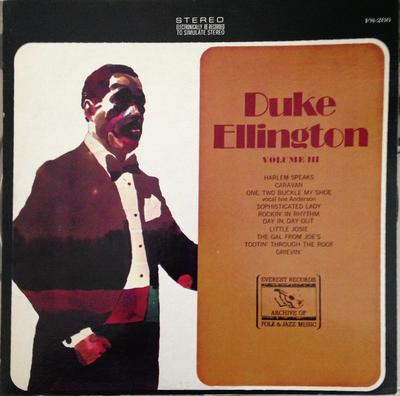 Płyta LP DUKE ELLINGTON - Tom III FS266 Everest Records Japonia Jazz Używana